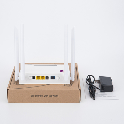 1310nm 1490nm Xpon Ont Router 2GE 11AC WIFI POTS ใบรับรอง CE